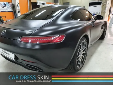 벤츠 AMG GT 사고차 완벽 복원! 판금작업으로 비용 Down 랩핑으로 컬러체인지◀ / 인천 서구