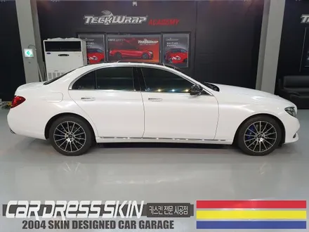 [인천자동차랩핑]벤츠 E300 다이아몬드화이트 전체래핑 / 인천 서구