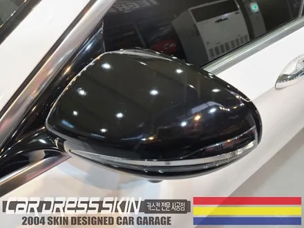 벤츠 E300 유광화이트 순정 느낌의 자동차랩핑 / 인천 서구
