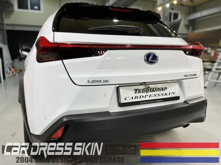 중고차 화이트랩핑 렉서스 UX250h Gloss White 랩핑 / 인천 서구