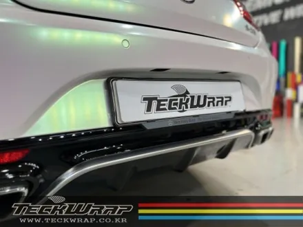 벤츠 S63AMG 오로라화이트(핑크카멜레온) 인천 벤츠랩핑 / 인천 서구
