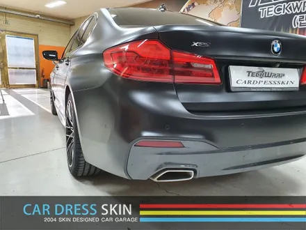 BMW 520d (G30) 사틴블랙 전체랩핑 / 인천 서구