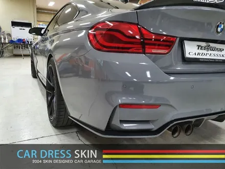 매력적인 시멘트색 래핑 에이버리(Avery) 락그레이 BMW M4 래핑 / 인천 서구