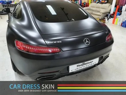 벤츠 AMG GT 사고차 완벽 복원! 판금작업으로 비용 Down 랩핑으로 컬러체인지◀ / 인천 서구