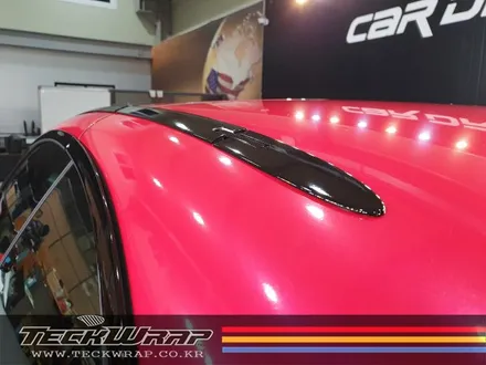 BMW M4 컨버터블 캔디핑크 핑크+레드의 화려한 조합 랩핑 / 인천 서구