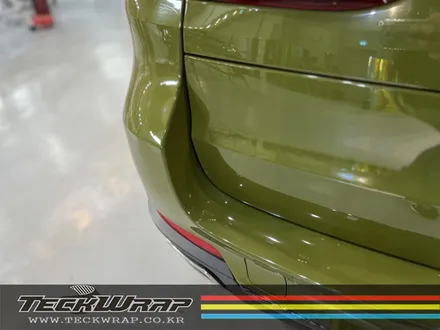 하이그로시 밀리터리 \'카키그린\' BMW X5 전체랩핑 / 인천 서구