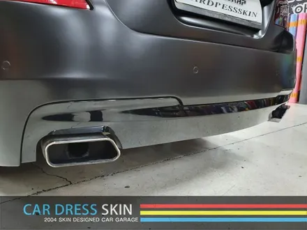 BMW F10 520d 사틴블랙(반무광블랙) 자동차랩핑 / 인천 서구