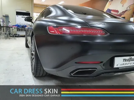 벤츠 AMG GT 사고차 완벽 복원! 판금작업으로 비용 Down 랩핑으로 컬러체인지◀ / 인천 서구