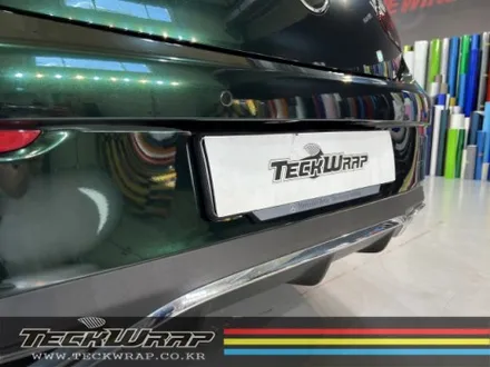 다크그린블랙 벤츠 E220d 쿠페 택랩 전체래핑 / 인천 서구