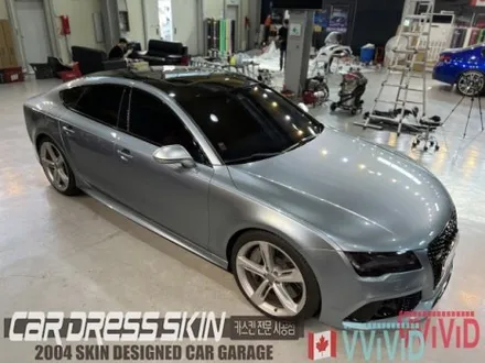 RS7랩핑 택랩 고광택랩핑 \'그라우펄\' 카드레스스킨 전체랩핑 / 인천 서구 가좌동