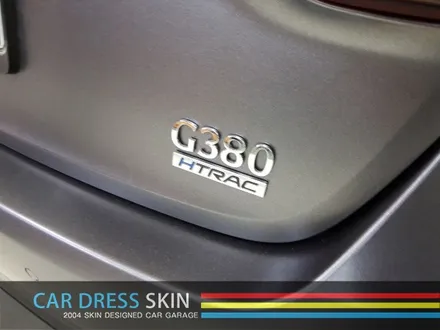 제네시스 G380 튜닝 반무광 사틴다크그레이 3M 래핑 / 인천 서구