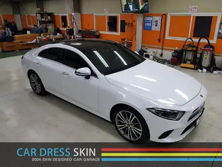 다이아몬화이트랩핑 X 신형 벤츠 C257 CLS400d X 인천 카드레스스킨 / 인천 서구