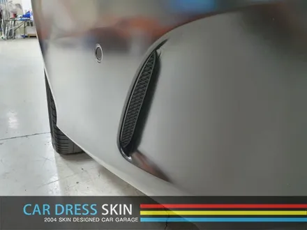 벤츠 W218 CLS63AMG 화이트▶반무광블랙(사틴블랙) 전체랩핑 / 인천 서구