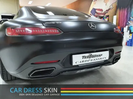 벤츠 AMG GT 사고차 완벽 복원! 판금작업으로 비용 Down 랩핑으로 컬러체인지◀ / 인천 서구