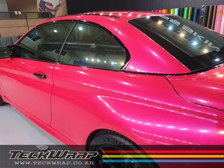 BMW M4 컨버터블 캔디핑크 핑크+레드의 화려한 조합 랩핑 / 인천 서구
