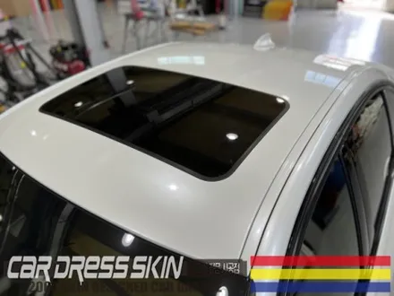 고급스러운 화이트펄 BMW 320d 전체카스킨 / 인천 서구