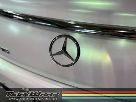 벤츠 S63AMG 오로라화이트(핑크카멜레온) 인천 벤츠랩핑 / 인천 서구