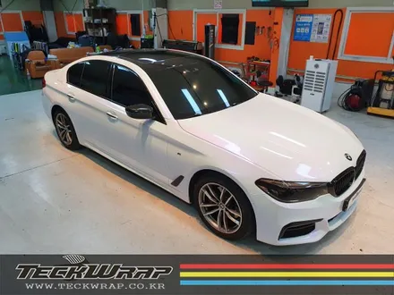 BMW G30 5시리즈 화이트카멜레온(라벤더펄) X Teckwrap(택랩) 래핑 / 인천 서구