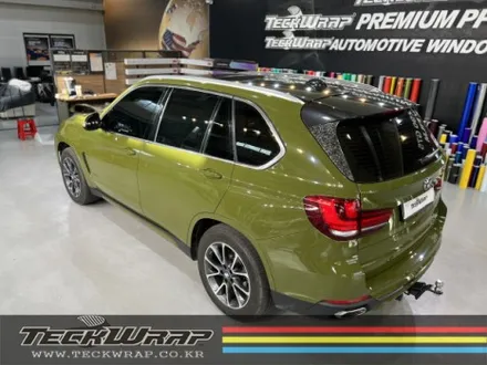 하이그로시 밀리터리 \'카키그린\' BMW X5 전체랩핑 / 인천 서구