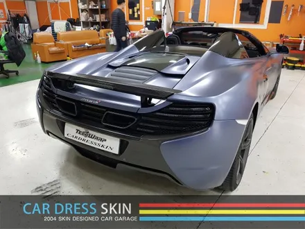 국내 유일 컬러 맥라렌 650S 3M 스카이블루 래핑 / 인천 서구