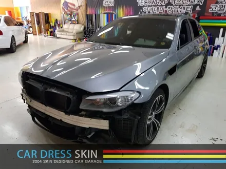 BMW F10 535i(M5) 에이버리 사틴실버메탈릭 전체래핑 / 인천 서구