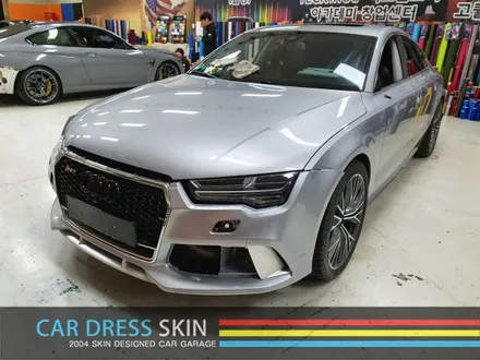 Audi S7/RS7 공구리래핑 Avery 락그레이 전체카스킨 / 인천 서구