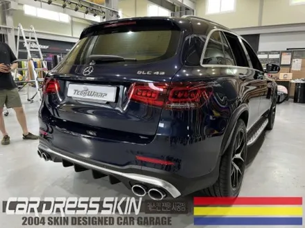 인천 벤츠 랩핑 GLC43AMG 무광(사틴)블랙 전체랩핑 / 인천 서구