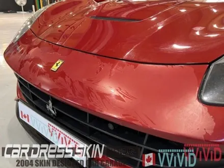 페라리 F12 베를리네타 \'사고차\' 수리 후 화이트랩핑 / 인천 서구 가좌동