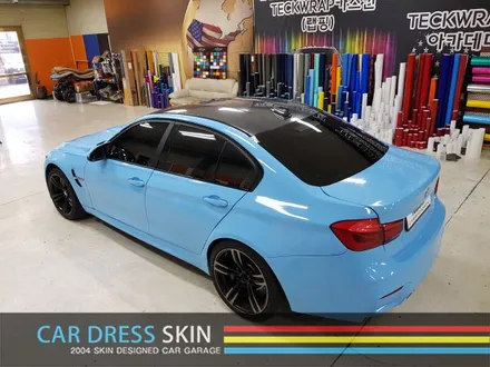 인천 자동차랩핑 BMW M3 스카이블루 3M 래핑 / 인천 서구