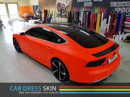 Audi A7(RS7.룩) 3M의 형광 컬러! 사틴네온오렌지 인천카스킨 / 인천 서구