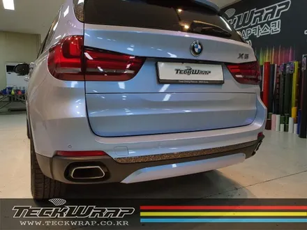 신형 BMW X5 고광택 블루카멜레온 전체랩핑 택랩(애저마야블루) + 포지드카본 포인트랩핑 / 인천 서구