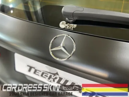 인천 벤츠 랩핑 GLC43AMG 무광(사틴)블랙 전체랩핑 / 인천 서구