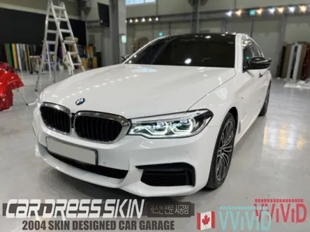 BMW G30 하이그로시루프스킨 + 실내카본랩핑 / 인천 서구 가좌동