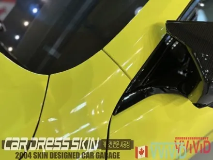 랩핑 재시공? BMW M8 기존 랩핑지 캔디레드를 제거 후 엠블런스옐로우 전체랩핑 재시공 인천 M8랩핑 / 인천 서구 가좌동