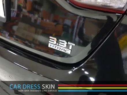 제네시스 G80 순정 블랙과 가장 흡사한 블랙 컬러 래핑/튜닝 / 인천 서구