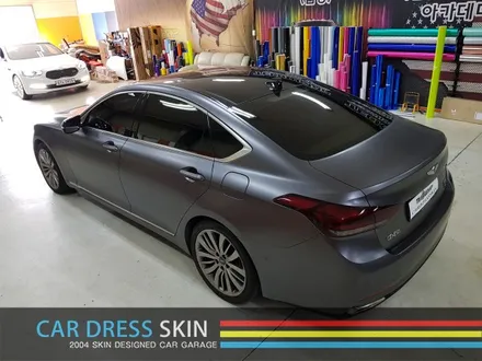 제네시스 G380 튜닝 반무광 사틴다크그레이 3M 래핑 / 인천 서구