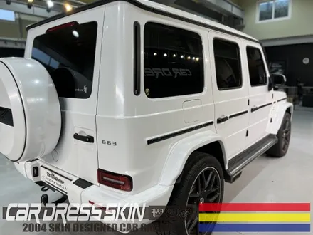 지바겐 G63AMG 다이아몬드화이트 랩핑 / 인천 서구