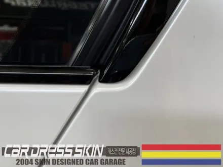 고급스러운 화이트펄 BMW 320d 전체카스킨 / 인천 서구