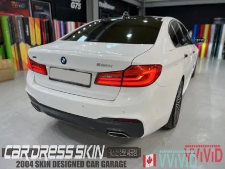BMW G30 하이그로시루프스킨 + 실내카본랩핑 / 인천 서구 가좌동