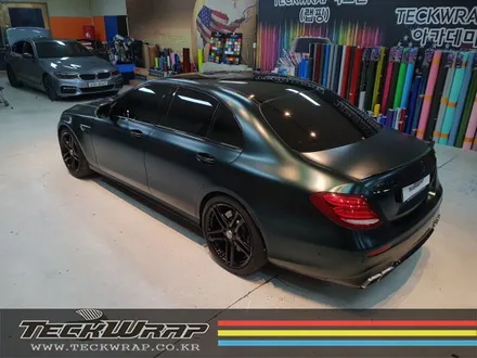 다크 한 무광그린블랙 벤츠 E63AMG 다크그린래핑 / 인천 서구