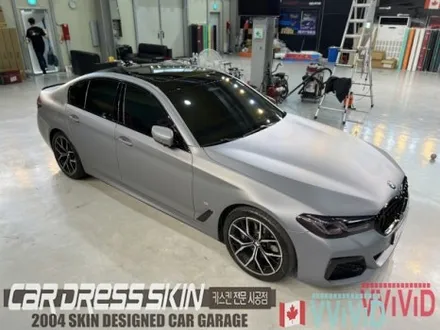 [인천BMW랩핑] 고급스러운 무광그레이랩핑 BMW G30 카스킨 / 인천 서구 가좌동