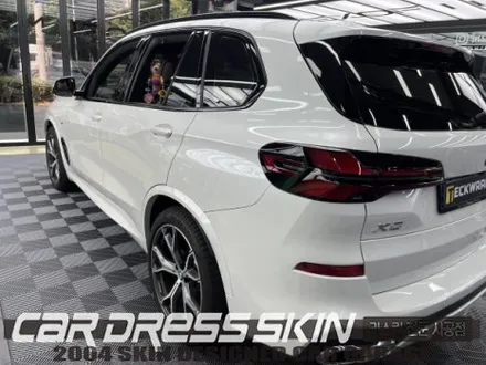 인천BMW X5 사틴화이트 전체랩핑과 블랙그릴의 완벽한 밸런스 / 인천 서구 가좌동