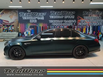다크 한 무광그린블랙 벤츠 E63AMG 다크그린래핑 / 인천 서구