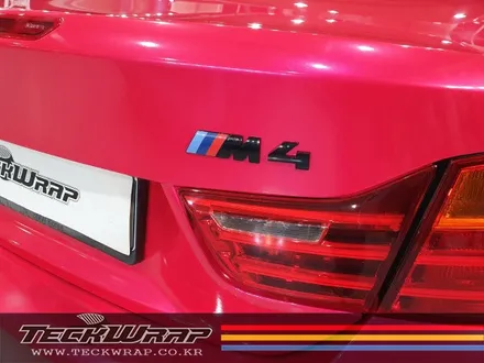 BMW M4 컨버터블 캔디핑크 핑크+레드의 화려한 조합 랩핑 / 인천 서구