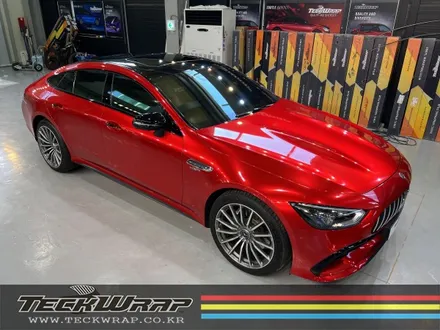 벤츠 AMG GT43 하이그로시 캔디레드크롬 랩핑 / 인천 서구