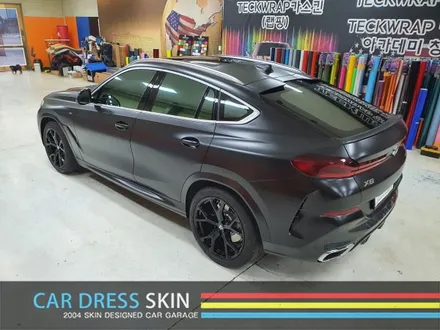 BMW X6 (G06) 무광/반무광 사틴블랙 전체카스킨 / 인천 서구