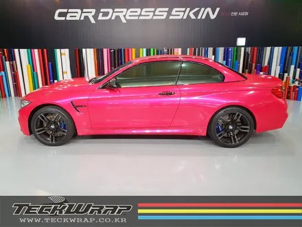 BMW M4 컨버터블 캔디핑크 핑크+레드의 화려한 조합 랩핑 / 인천 서구