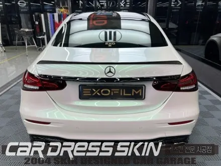 순정 도장면 이상의 고광택 / 인천 벤츠 E63AMG 오로라화이트 전체랩핑 / 인천 서구 가좌동