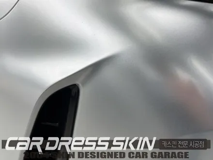 인천랩핑BMW X6 컬러체인지 무광실버크롬[택랩 실버세이지] / 인천 서구 가좌동