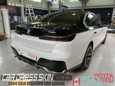BMW 7시리즈 740i /듀오톤 랩핑, 고광택 블랙으로 차별화된 품격 / 인천 서구 가좌동